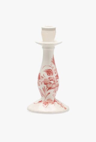 ANNA + NINA Whimsical Rose Earthenware Candleholder