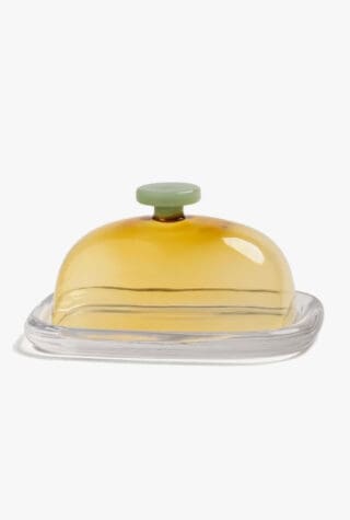 &Klevering Cantine Yellow Butter Dish