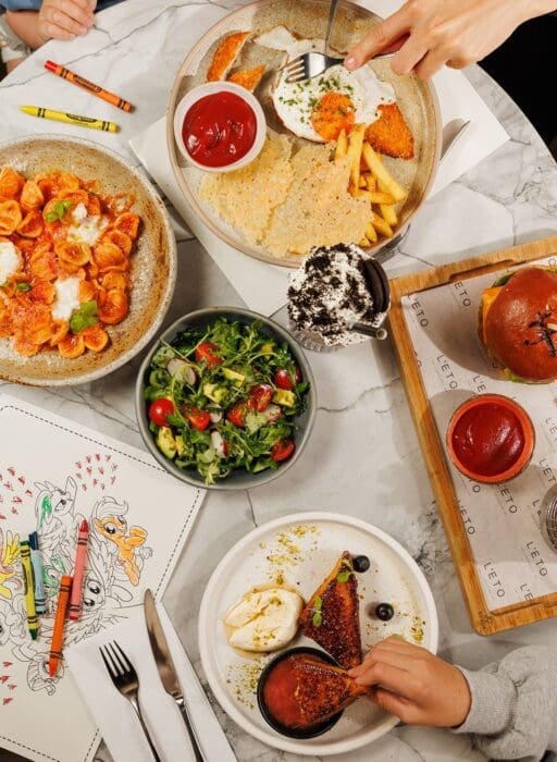 l'eto caffe kids menu