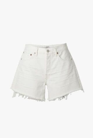 Agolde Parker distressed denim shorts