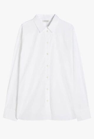 Annie Bing Essie cotton-poplin shirt
