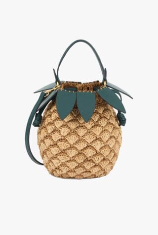 Anya Hindmarch Pineapple Raffia Bag