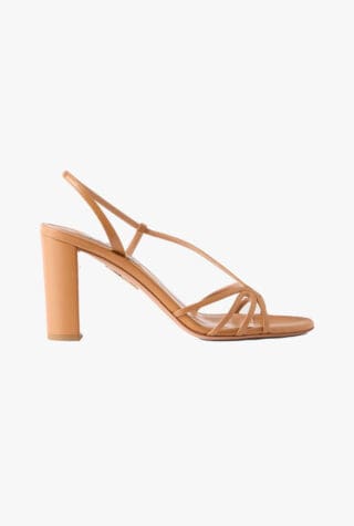 Aquazzurra Talk To Me 85 leather sandals