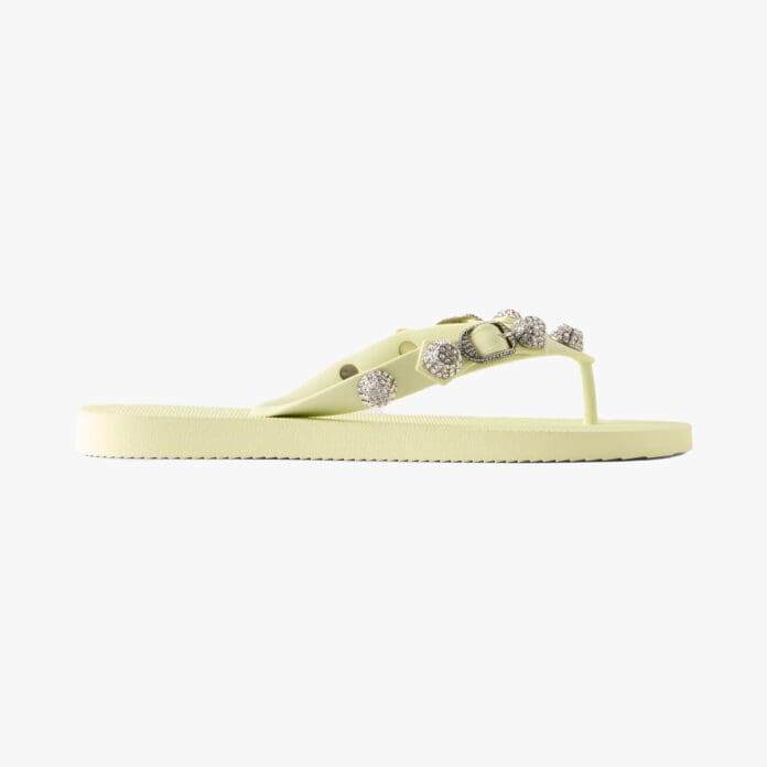 Balenciaga Cagole studded TPU sandals