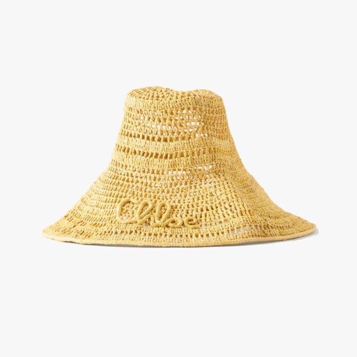 Chloé Raffia hat