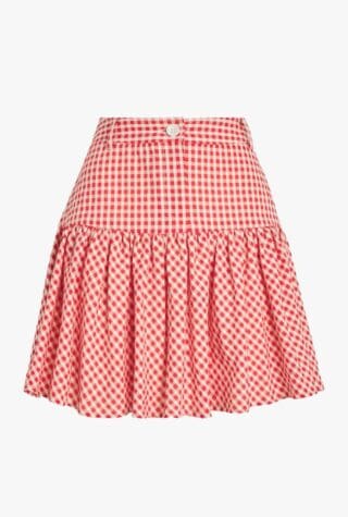 Claudie Pierlot gingham mini skirt
