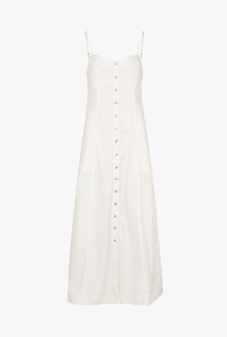Free People Just Jill denim maxi dress