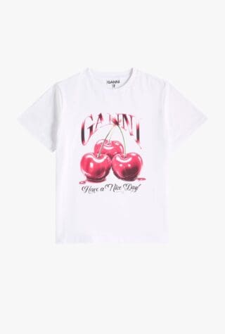 Ganni Cherry T-shirt