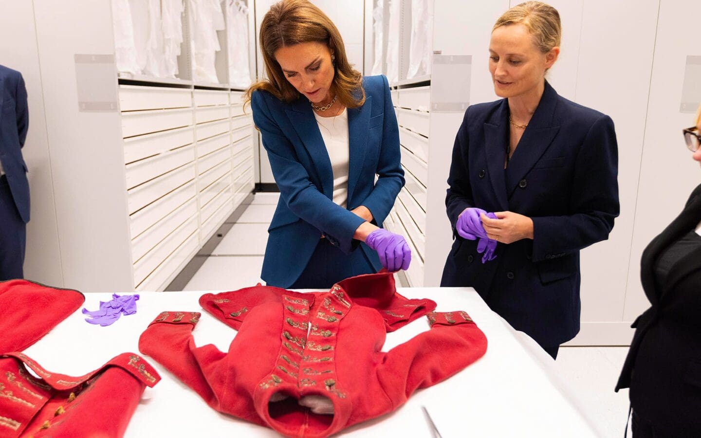 The Princess of Wales at V&A East storehouse