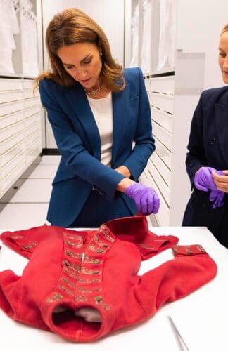 The Princess of Wales at V&A East storehouse