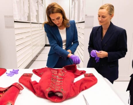 The Princess of Wales at V&A East storehouse
