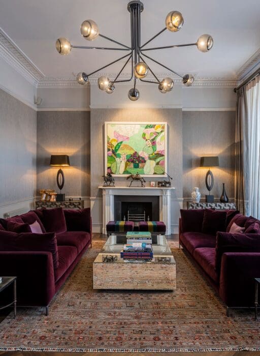 harley street townhouse reception room