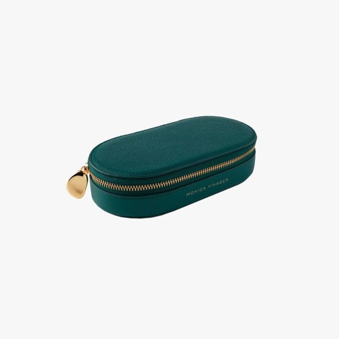 Monica Vinader monogram oval jewellery box