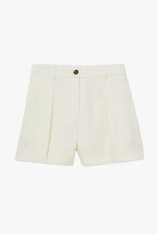 Reiss Millie single-pleat tailored shorts