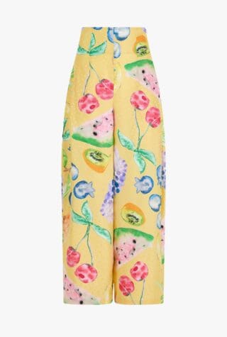 Rosie Assoulin Fruit Print Trousers