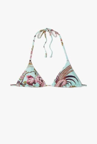 Skims + Roberto Cavalli triangle bikini top