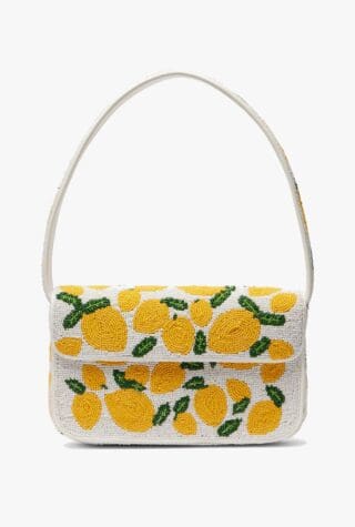 Staud Tommy beaded shoulder bag