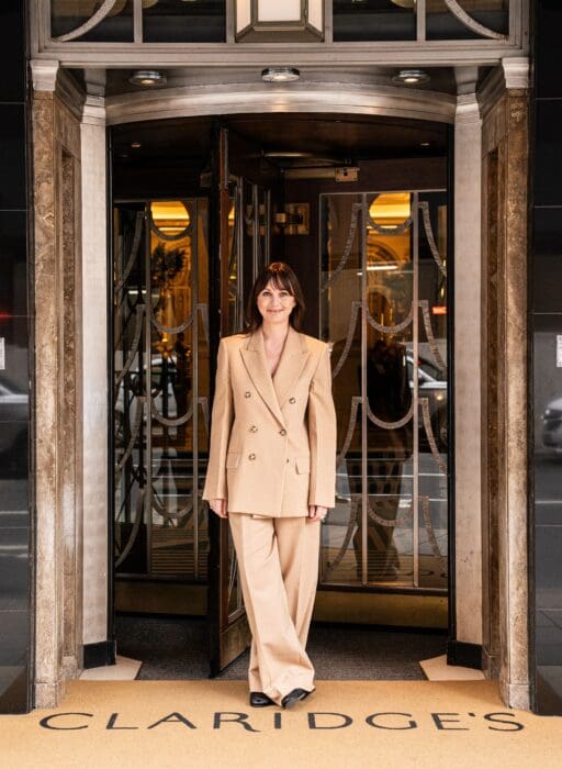 Teresa Tarmey at Claridge’s