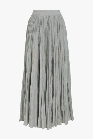 Toteme Crinkled plissé midi skirt