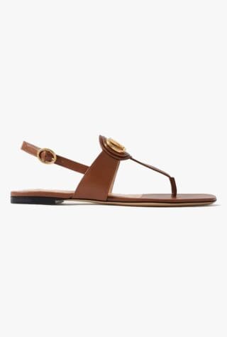 Valentino Garavani VLogo embellished leather sandals