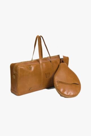 Wilson Showman leather tennis bag