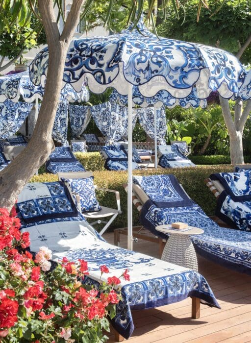 Dolce and Gabbana at Four Seasons Hotel Taormina, Sicily