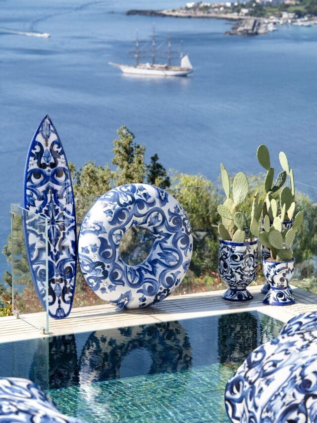 Dolce and Gabbana at Four Seasons Hotel Taormina, Sicily