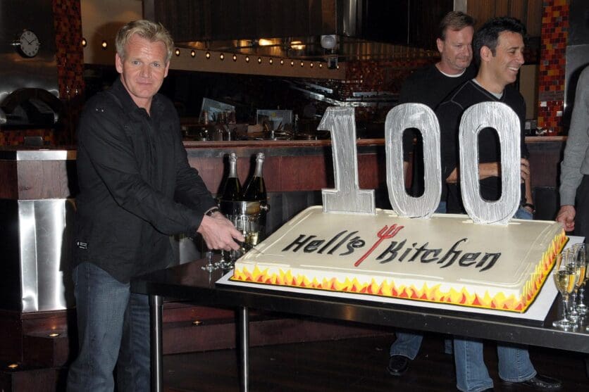 gordon ramsay 100 episode of hell's kitchen