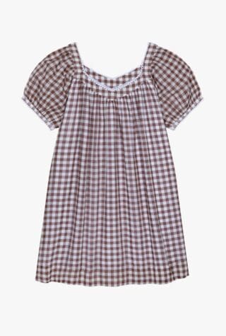 If Only If Brigitte gingham dress