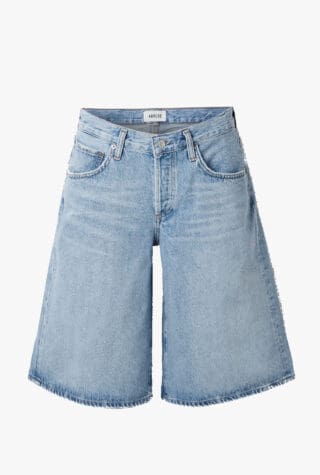 Agolde Baggy V-Waist denim shorts