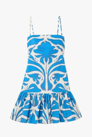 Andres Otalora Joyita linen mini dress