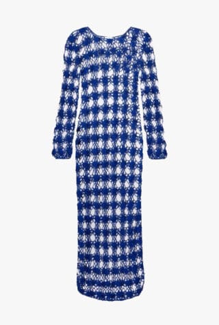 Anna Kosturova crochet cotton maxi dress