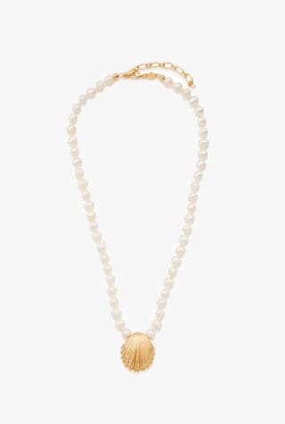 Anni Lou Ocean Treasure 18kt gold-plated necklace