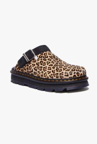 Dr Martens Zebzag Suede Casual Slingback Platform Mules
