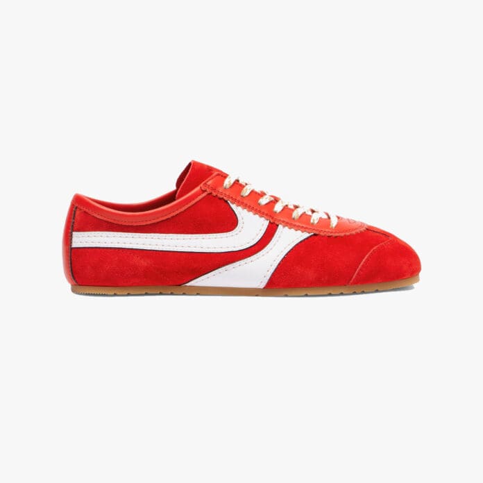 Dries Van Noten suede trainers