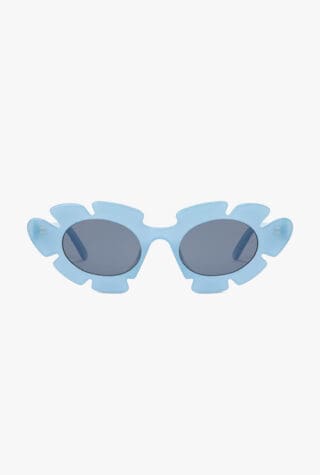 Loewe acetate oval flower sunglasses