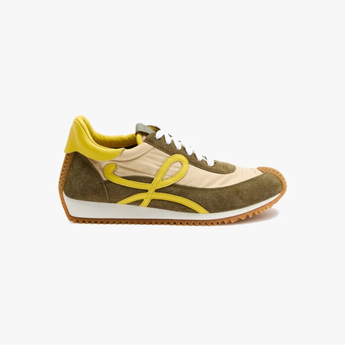 Loewe Flow Runner 2.0 suede sneakers