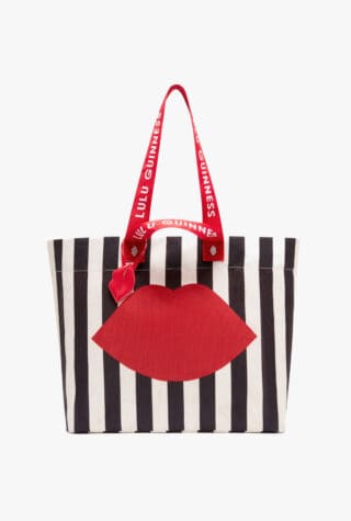 Lulu Guinness beach bag tote what to pack for a coastal getaway