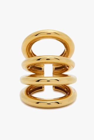Rabanne layered ear cuff