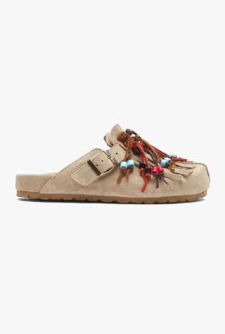 Scarosso Gea beige mules 