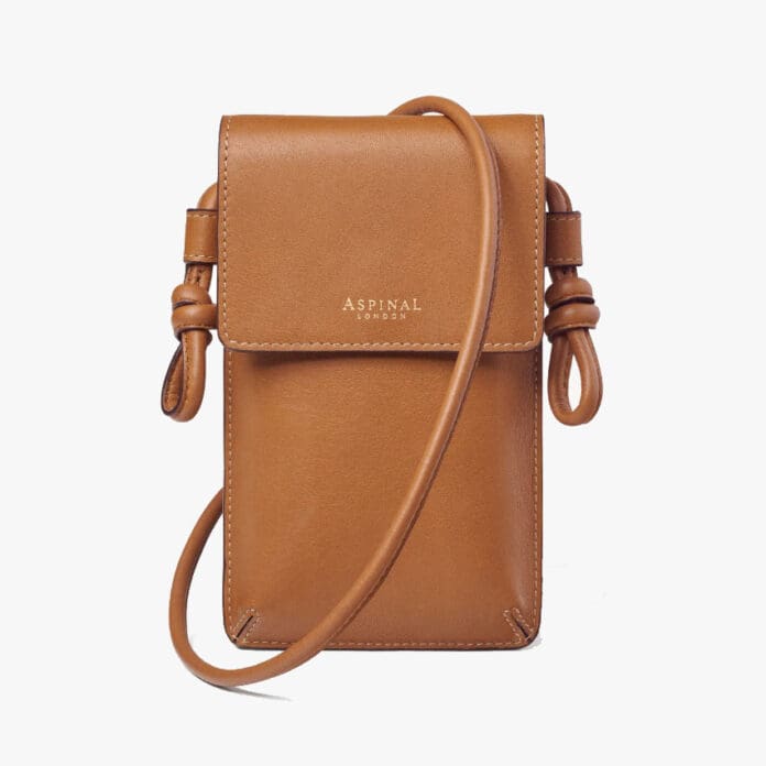 aspinal of london phone pouch