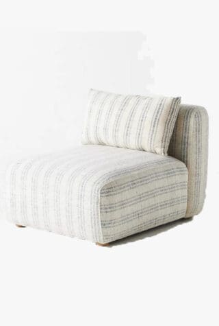 Boro Stripe Kori Modular Armless Chair