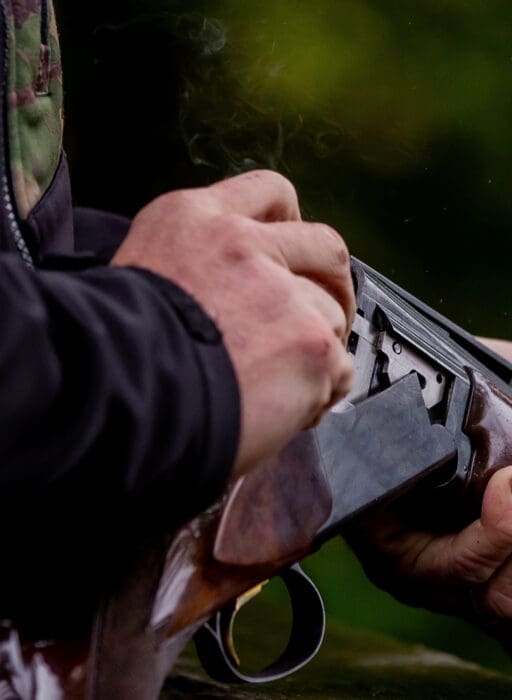 clay pigeon shooting