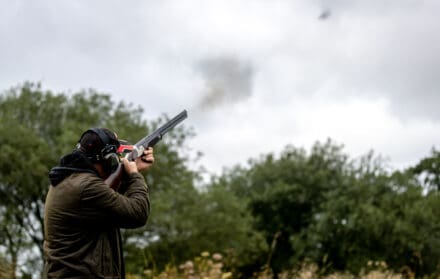 clay pigeon shooting