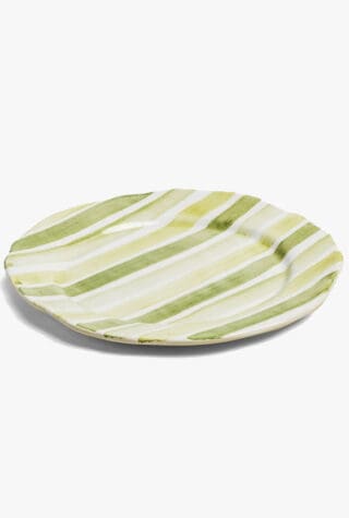 Daylesford Circus Stripe Green Plate