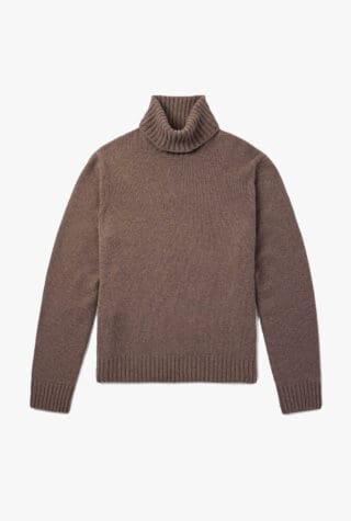 Loro Piana Parksville cashmere rollneck sweater
