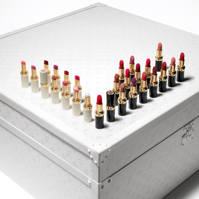 louis vuitton beauty lv rouge lipstick