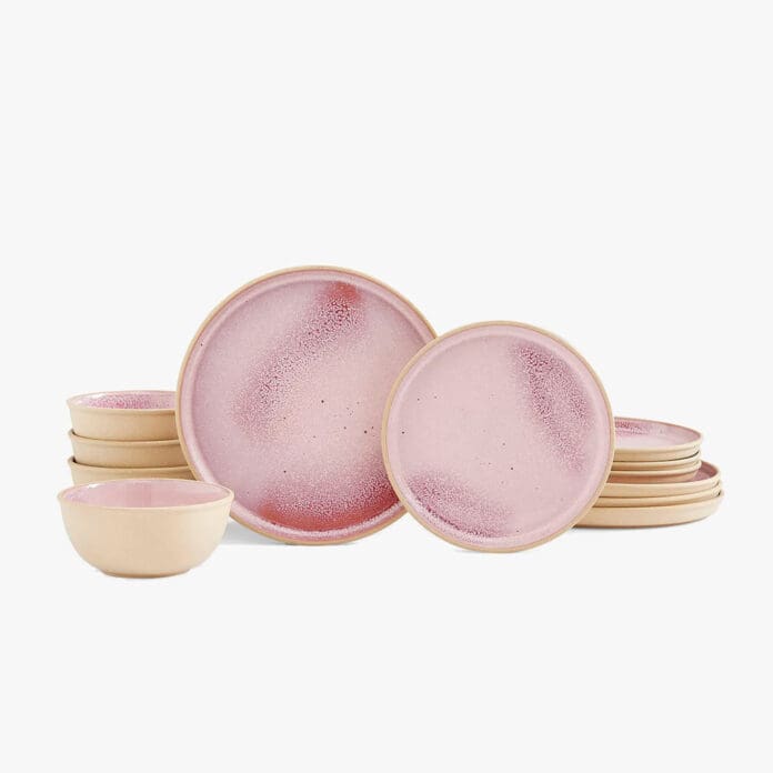 portmeirion rose quartz plates