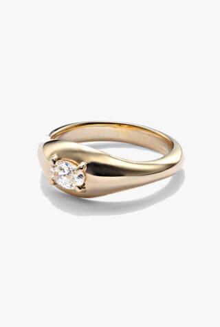 stone and strand ring