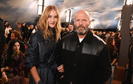 rosie huntington-whiteley and jason statham burberry